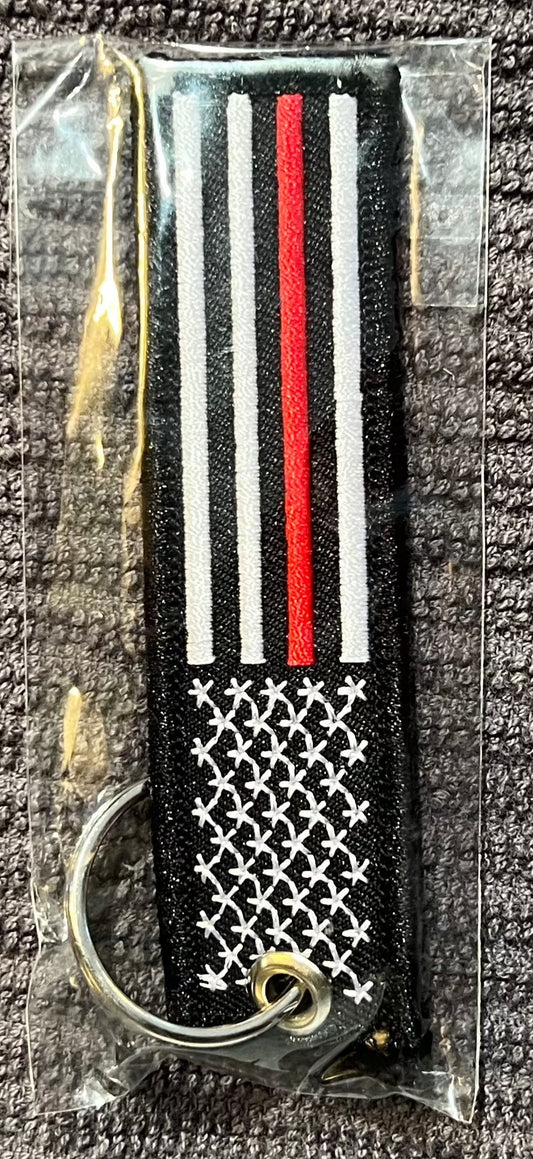 Thin red line Key Chain
